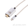 Cabo de extensão USB C a HDMI 4K 60Hz